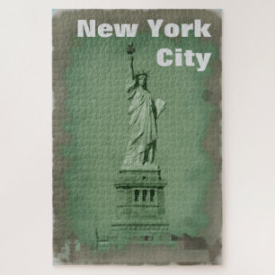 Pop Art Statue of Liberty New York City ジグソーパズル
