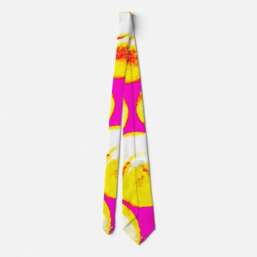 Pop Art Tennis Balls ネクタイ (裏面)