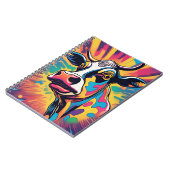 Pop Art: The Colorful Cow ノートブック (左側)