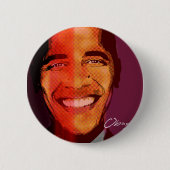 Pop_Barack_Obama 缶バッジ (正面)