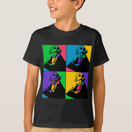 Pop Beethoven Tシャツ (正面)