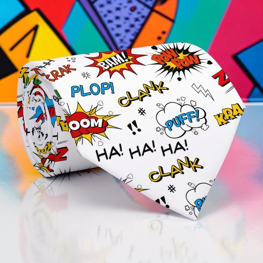 Pop Culture Comics Custom Necktie Tie ネクタイ