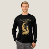 Pop Fizz Clink Repeat New Year Champagne Sparkles  トライブレンドＴシャツ (正面全体)