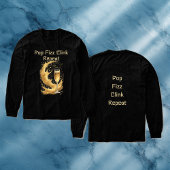 Pop Fizz Clink Repeat New Year Champagne Sparkles  トライブレンドＴシャツ