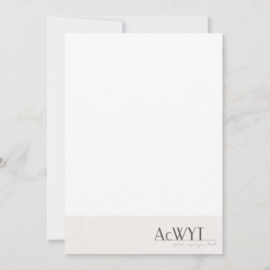 POP flower card -iris- 招待状 (裏面)