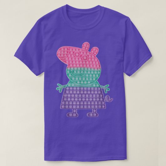 Pop It Fidget Game Little Cute Pig For Children 50 Tシャツ (デザイン正面)