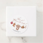 Pop it when she pops! - Cowboy Baby shower フェイバータグ (インサイチュ)