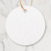 Pop it when she pops elegant Christmas tree bow フェイバータグ (裏面)