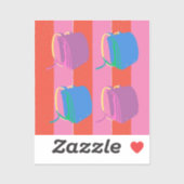 Pop Japanese School Bag シール (シート)