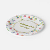 Pop Kanji Dinosaur ペーパープレート (アングル)