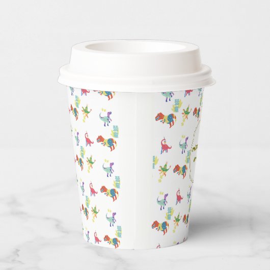 Pop Kanji Dinosaur 紙コップ (右)