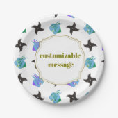 Pop Ninja Throwing Star ペーパープレート (正面)