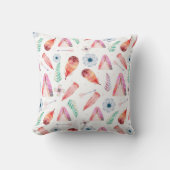 Pop of Joy Throw Pillow クッション (正面)