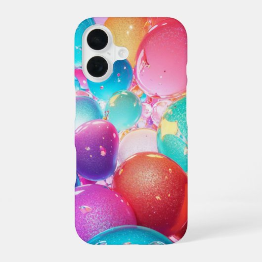 Pop of Sparkle Phone Case iPhone 16ケース (裏面)