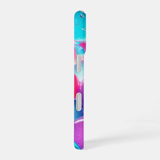 Pop of Sparkle Phone Case iPhone 16ケース (右側面)
