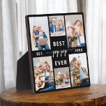 Pop Pop Grandfather Grandchildren Photo Collage フォトプラーク<br><div class="desc">Capture the love between Pop Pop and his grandchildren with our Grandfather Grandchildren Photo Collage Plaque. This personalized plaque features a heartwarming photo collage, beautifully displaying cherished moments shared between Poppy and his beloved grandchildren. Surrounding the photos is the endearing title "Poppy, " adding a special touch to the design....</div>