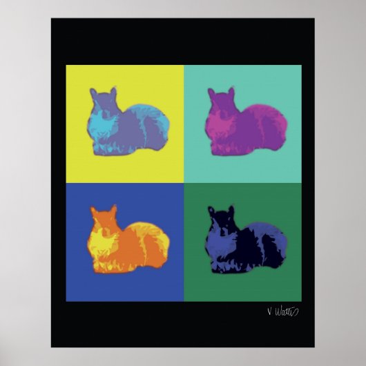 Pop Squirrel Poster ポスター (正面)