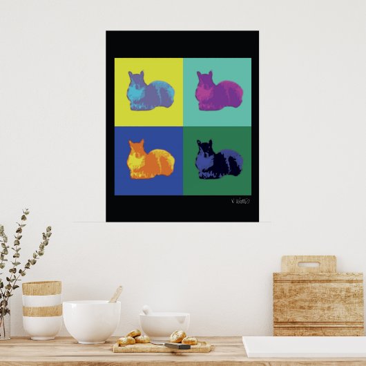 Pop Squirrel Poster ポスター (キッチン)