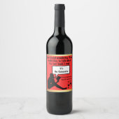 Pop the Cork: Seductive Wine Labels That Speak You ワインラベル (正面)