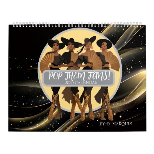 POP THEM FANS 2026 Calendar カレンダー (カバー)