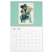 POP THEM FANS 2026 Calendar カレンダー (3月 2026)