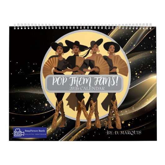 POP THEM FANS 2026 SPBq Calendar カレンダー (カバー)
