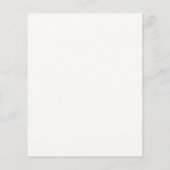 Pop Up Market Retro Editorial Photo Flyer チラシ (裏面)