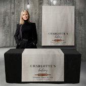 Pop Up Shop Table Runner Banner Bakery Linen タペストリー