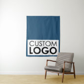 Pop Up Shop Table Runner Banner Big Logo Blue タペストリー (インサイチュ)