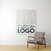 Pop Up Shop Table Runner Banner Big Logo Linen タペストリー (インサイチュ)