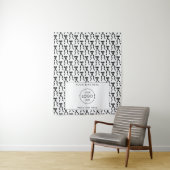 Pop Up Shop Table Runner Banner Business Logo Bow タペストリー (インサイチュ)