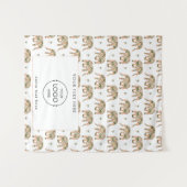 Pop Up Shop Table Runner Banner Logo Exotic タペストリー (正面(横))