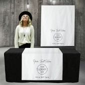 Pop Up Shop Table Runner Banner Logo Fancy Text タペストリー