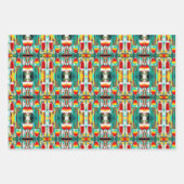 PopArtクリスマスカクテル ラッピングペーパーシート (正面3)