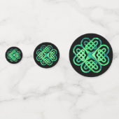 PopArtケルト結び目模様紙吹雪 コンフェッティ (正面)