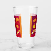 PopArtハロウィンキャンディ タンブラーグラス (左)