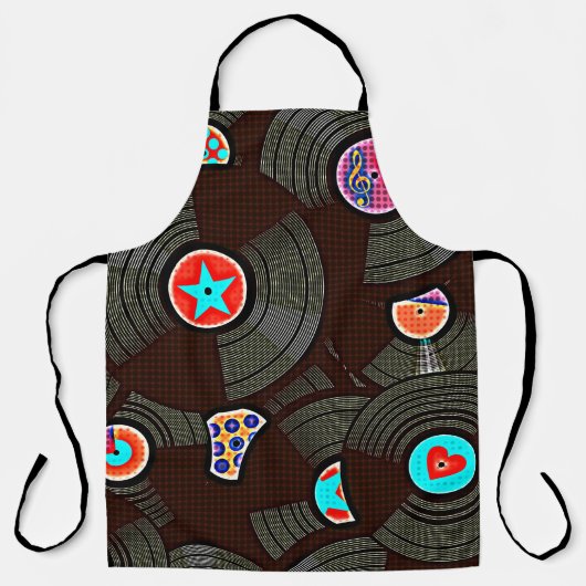 PopArtビニル エプロン (正面)
