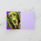 Popart Labノートカード カード (内部)