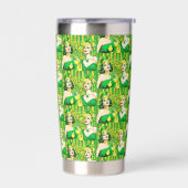 PopArt St Paddy's Pin-up Girls 保温保冷タンブラー (左面)