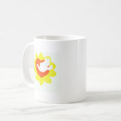 POPCICLEの平和愛マグ コーヒーマグカップ (正面左)