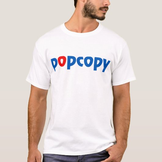 popcopy tシャツ (正面)