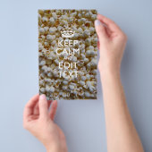 Popcornパーソナライズされたに保関するCALMとテキスト チラシ (ハンドル)