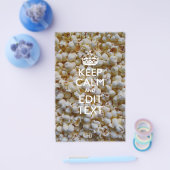 Popcornパーソナライズされたに保関するCALMとテキスト チラシ (シングル)