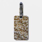 Popcornパーソナライズされたに保関するCALMとテキスト ラゲッジタグ (裏面縦)