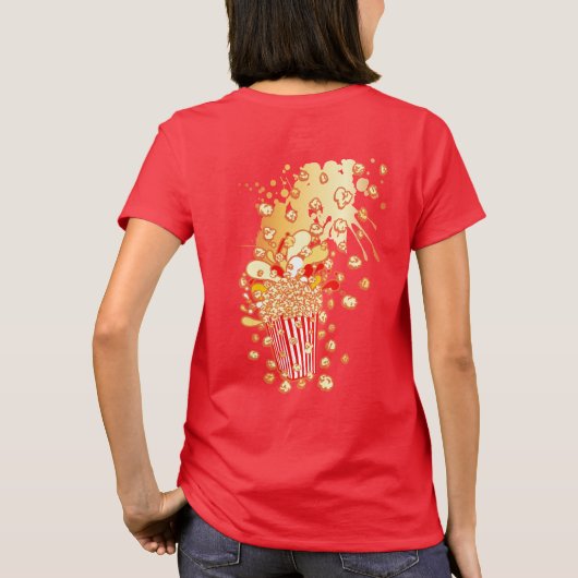 POPCORN_パーティー Tシャツ (裏面)