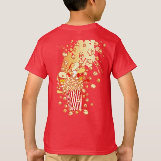 POPCORN_パーティー Tシャツ (裏面)