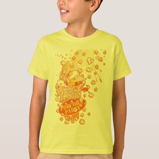 POPCORN_パーティー Tシャツ (正面)