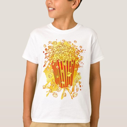 POPCORN_パーティー Tシャツ (正面)