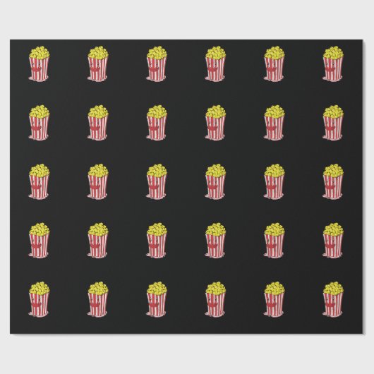 Popcorn ラッピングペーパー (フラット)