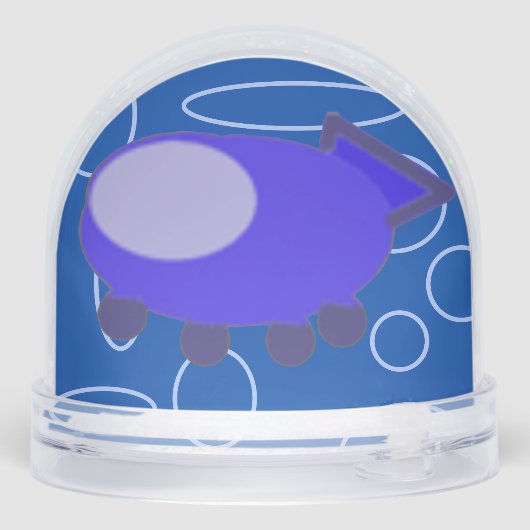 Popcorn Anime Blue Spaceship Aviation (裏面)